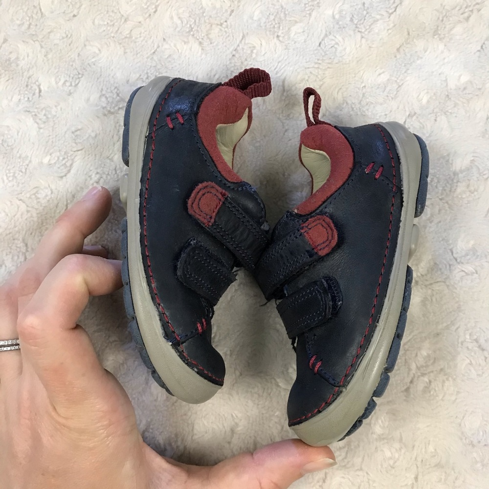 Clarks Baby Boy Shoes Size 4W - Picture 5 of 8